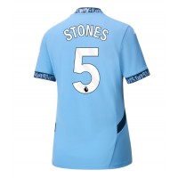 Camisa de time de futebol Manchester City John Stones #5 Replicas 1º Equipamento Feminina 2024-25 Manga Curta